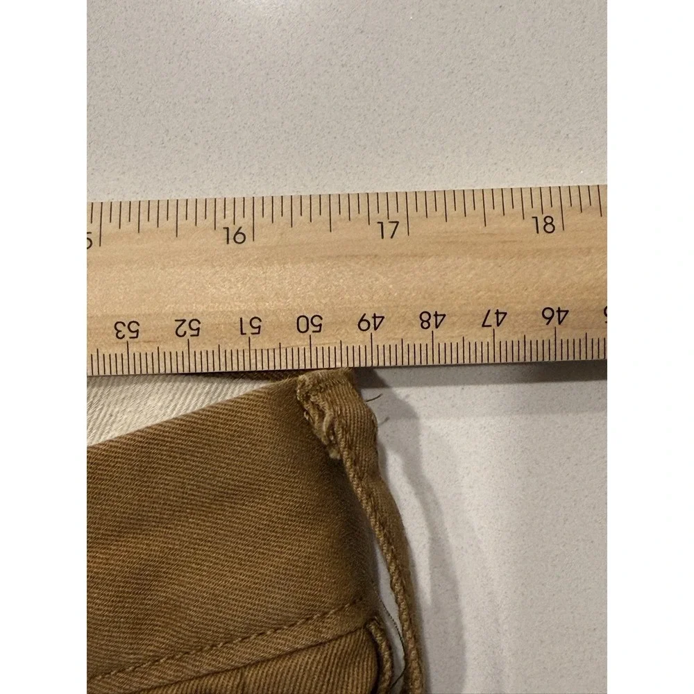 J.Crew Broken In Mens Urban Slim Pants 34x30 Brown 100% Cotton Chinos